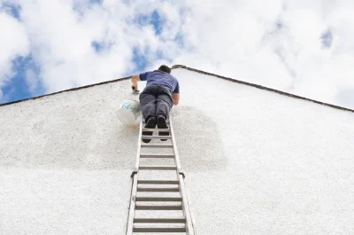 Peinture extérieure à Thilouze — façades et ravalement
